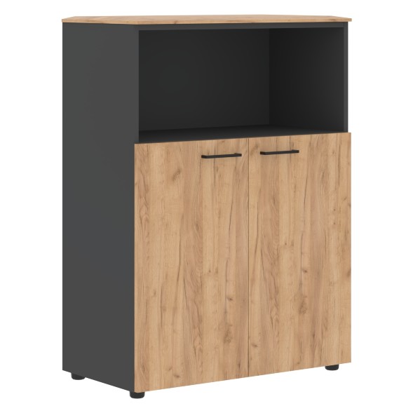 Шкаф с глухими малыми дверьми и топом JMC 85.3 856х452х1184 JAY