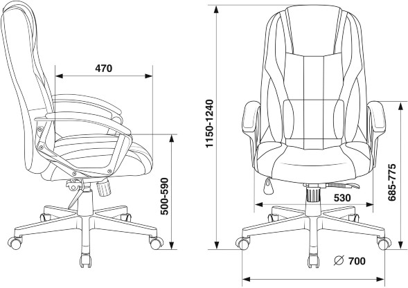 Кресло игровое Zombie 9