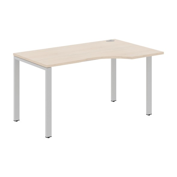 Стол эргономичный XS6CET 149(R) белый/антрацит 1400х900х750 XTEN-S60