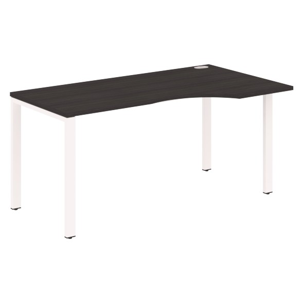 Стол эргономичный XS6CET 169(R) белый/антрацит 1600х900х750 XTEN-S60