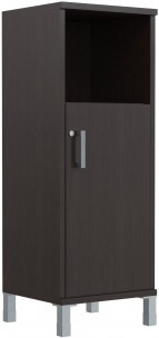 Шкаф-колонка средняя с замком в глухой малой двери B 421.3(RZ) Венге Магия 475х450х1286