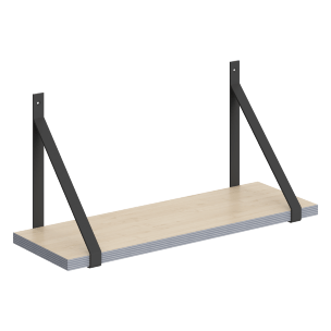 Полка с полкодержателями SH2-GINO 630х210х300 COFFEE