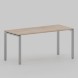 Стол Лофт 1800х700 на П-образных опорах, серый