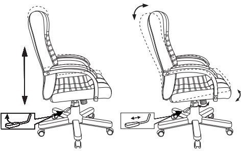 Кресло руководителя Бюрократ KB-10 WALNUT кожа