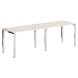 Стол 2-х местный XGWST 2470.1 2400х700х750 XTEN GLOSS