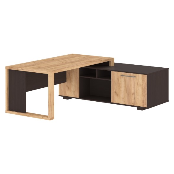 Стол руководителя с тумбой ACT 2118(R) 2100х1800х750 ALTO