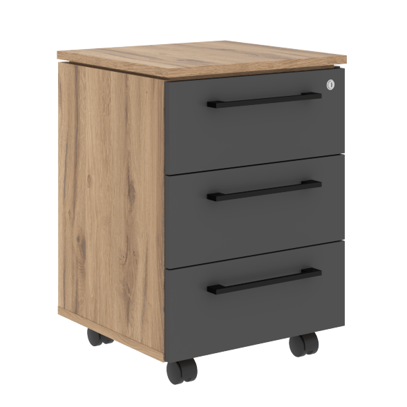 Тумба мобильная MMC-3D.A 465х450х652 MORIS TREND