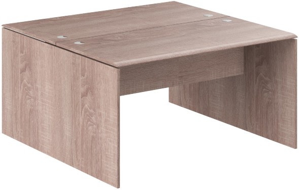 Стол 2-х местный W2ST 147 Дуб Сонома 1400х1406х750 WAVE